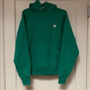 Champion Reverse Weave Hoodie Green S